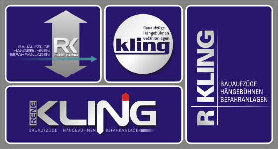 Logo-Entwürfe Rene Kling