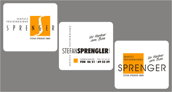 Logo-Entwürfe Stefan Sprenger