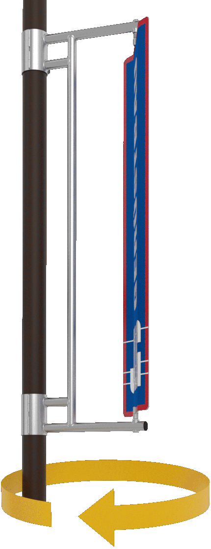 Fallrohrwerbung Wirbelwilly