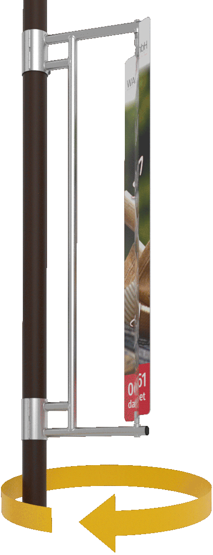 Fallrohrwerbung Wirbelwilly