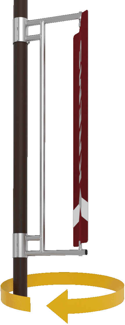 Fallrohrwerbung Wirbelwilly